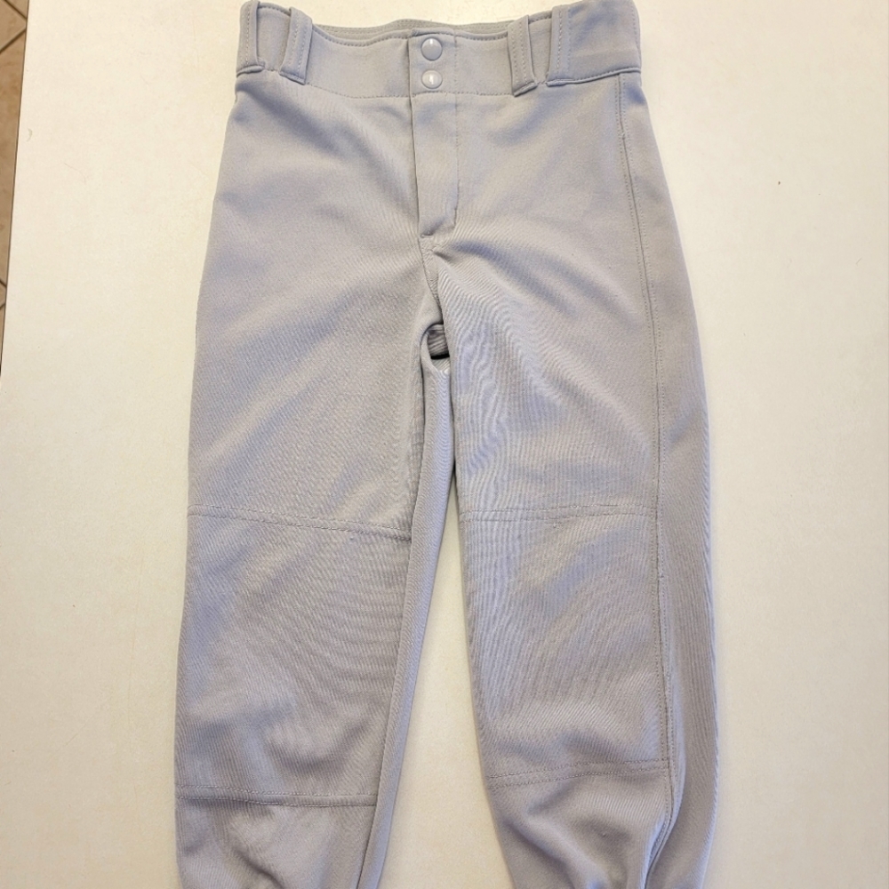 Grey Youth Baseball Pants